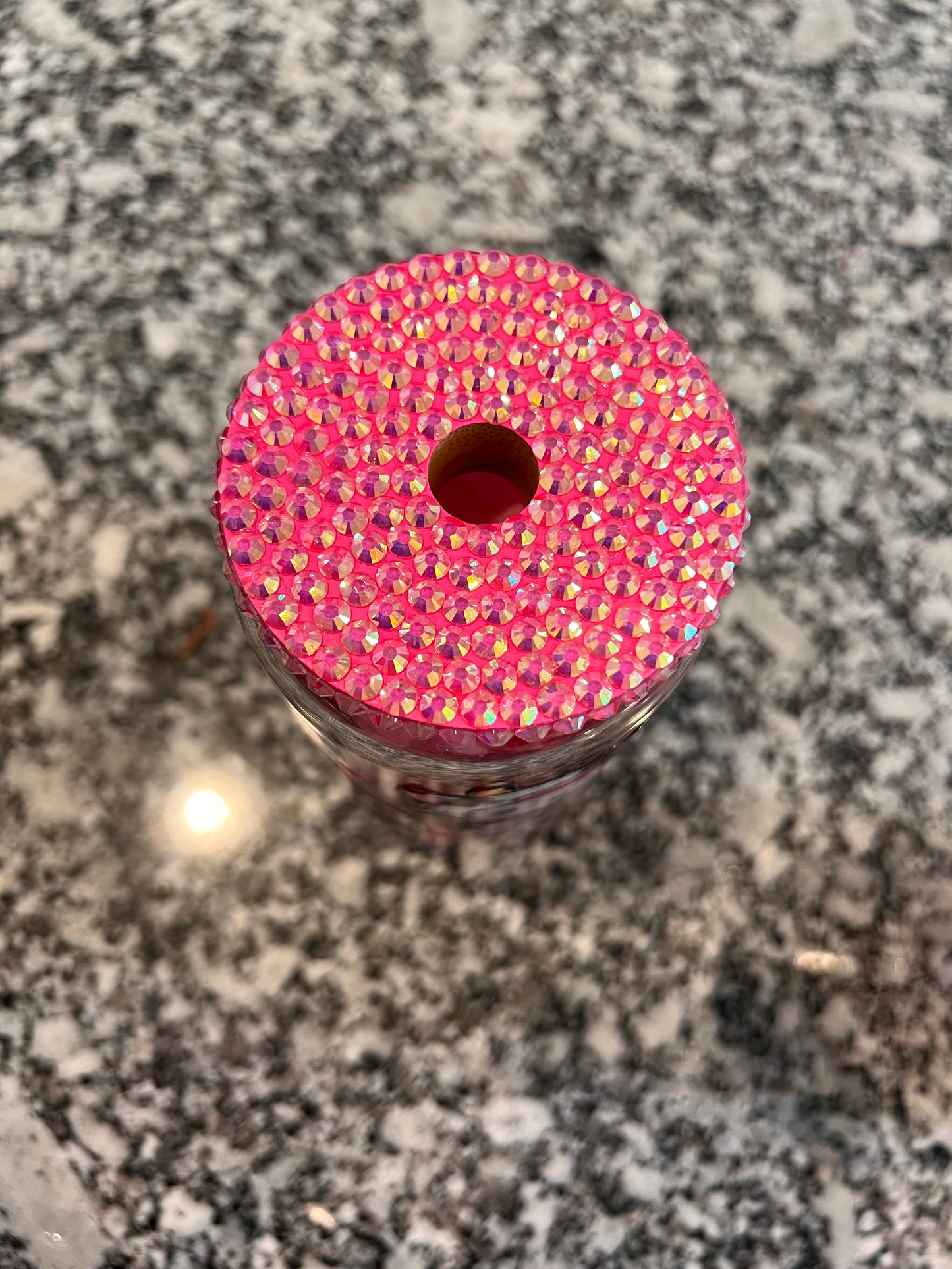 Kitty 16 oz Glass Cup