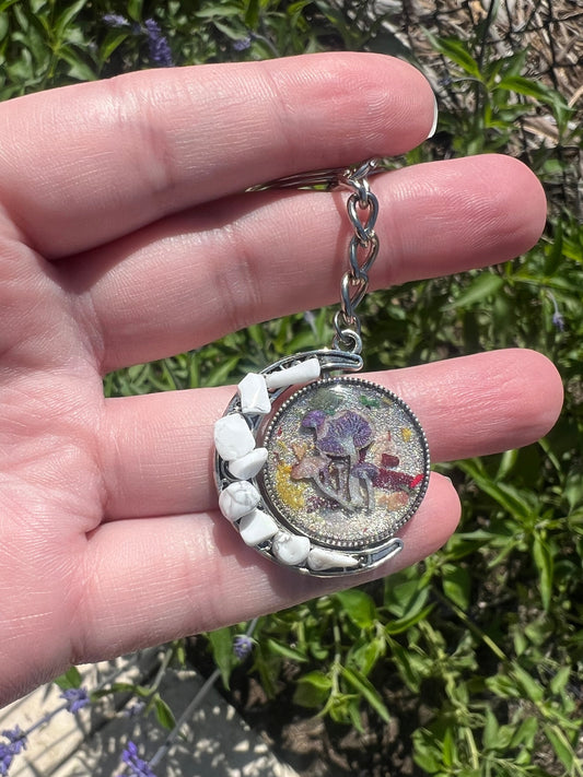 Mushroom Keychain